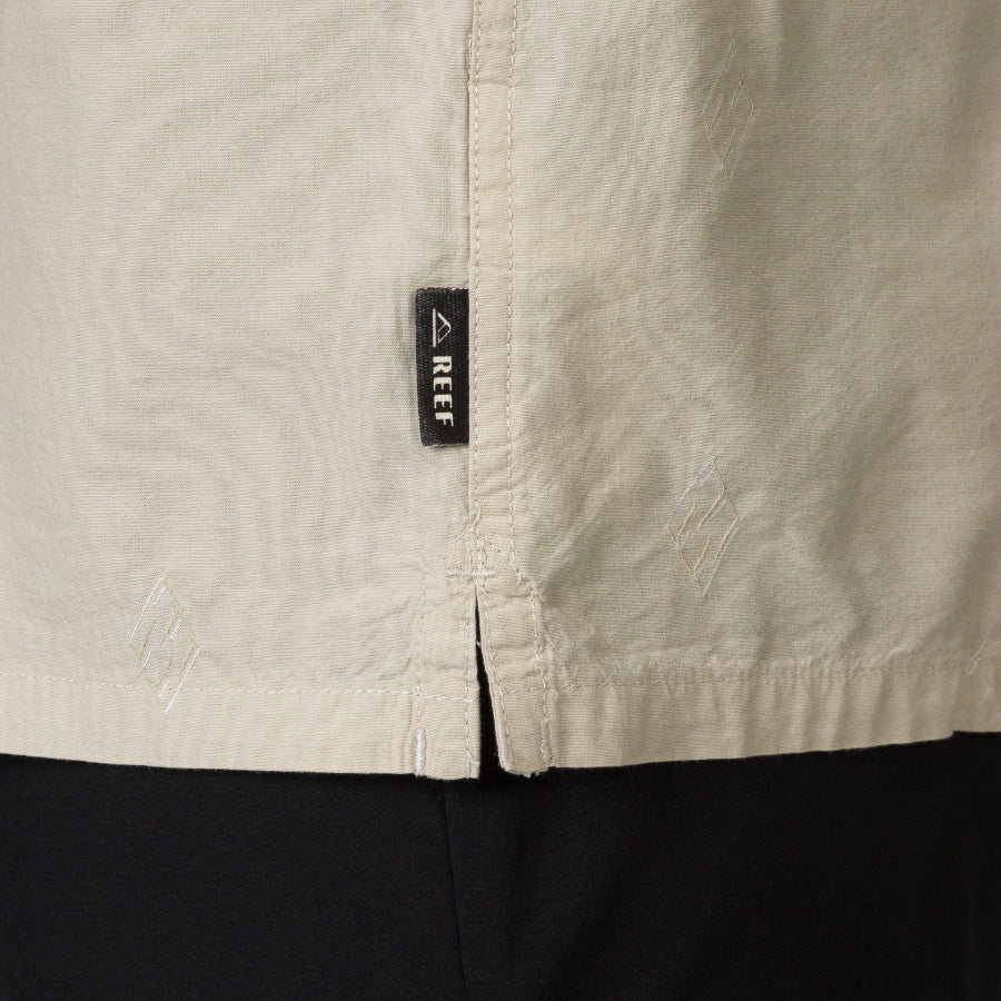 Reef Harold Camp Shirt - Abbey Stone