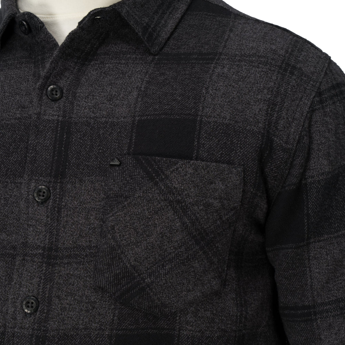Reef Reggie Flannel Shirt - Caviar