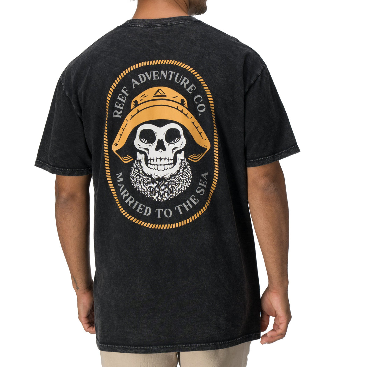 Reef Salty Short Sleeve Tee - Caviar