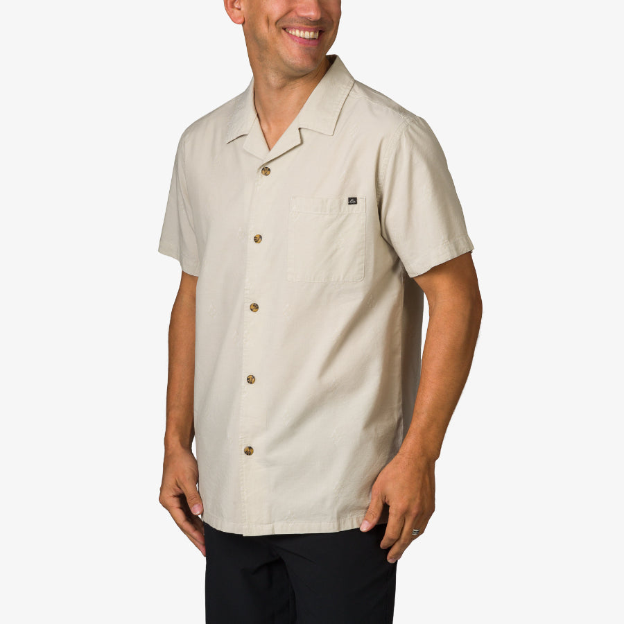 Reef Harold Camp Shirt - Abbey Stone
