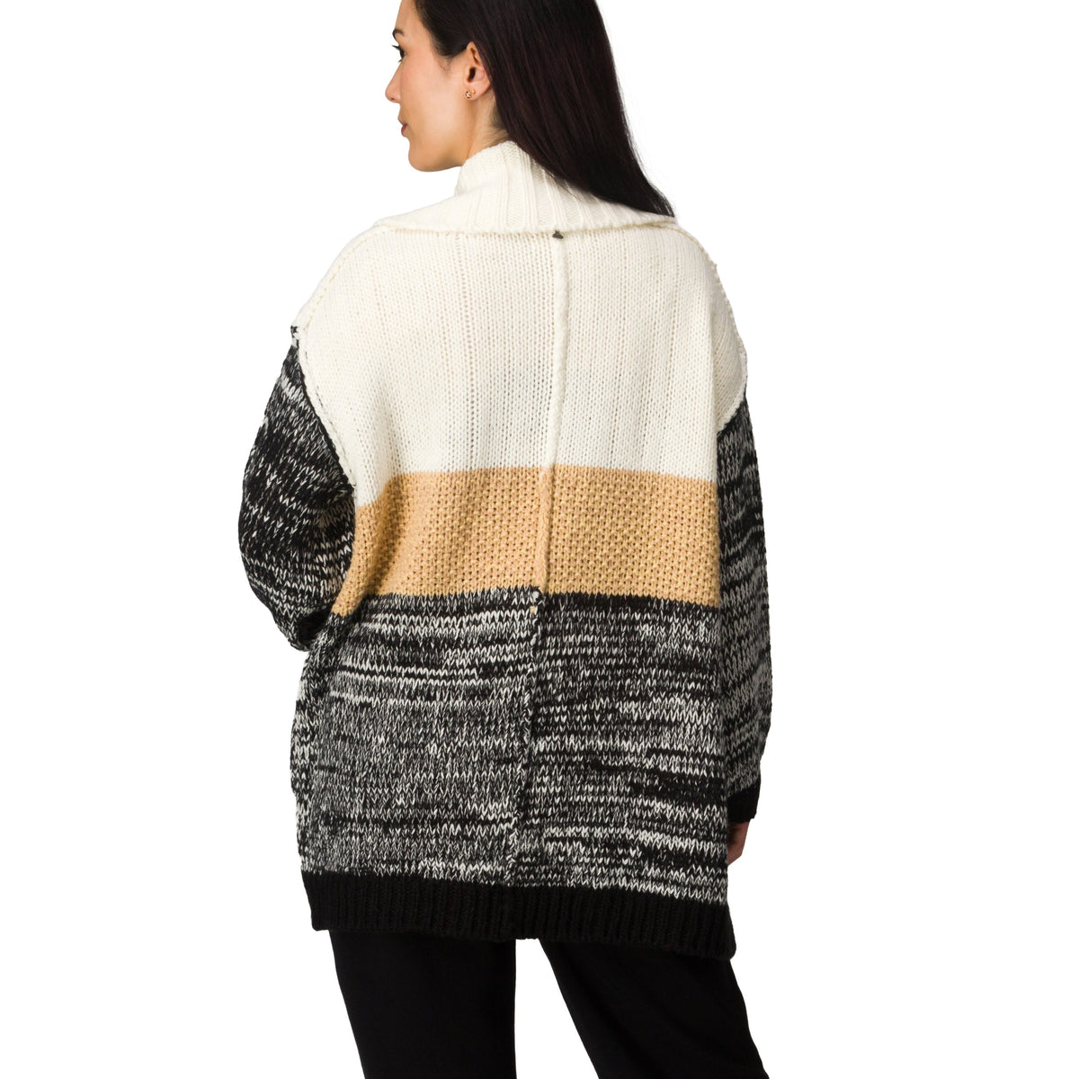 Reef Hazy Sweater Cardigan - Caviar