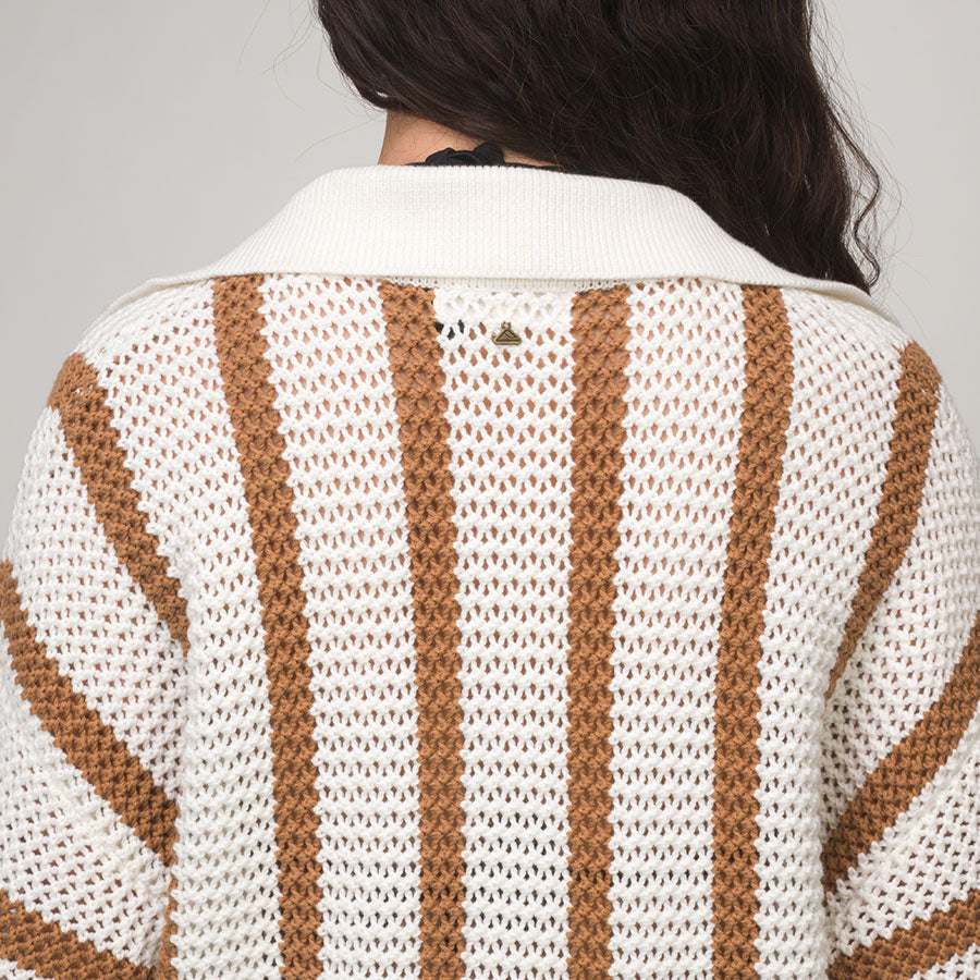 Reef Mika Button Down Top - Tobacco Brown