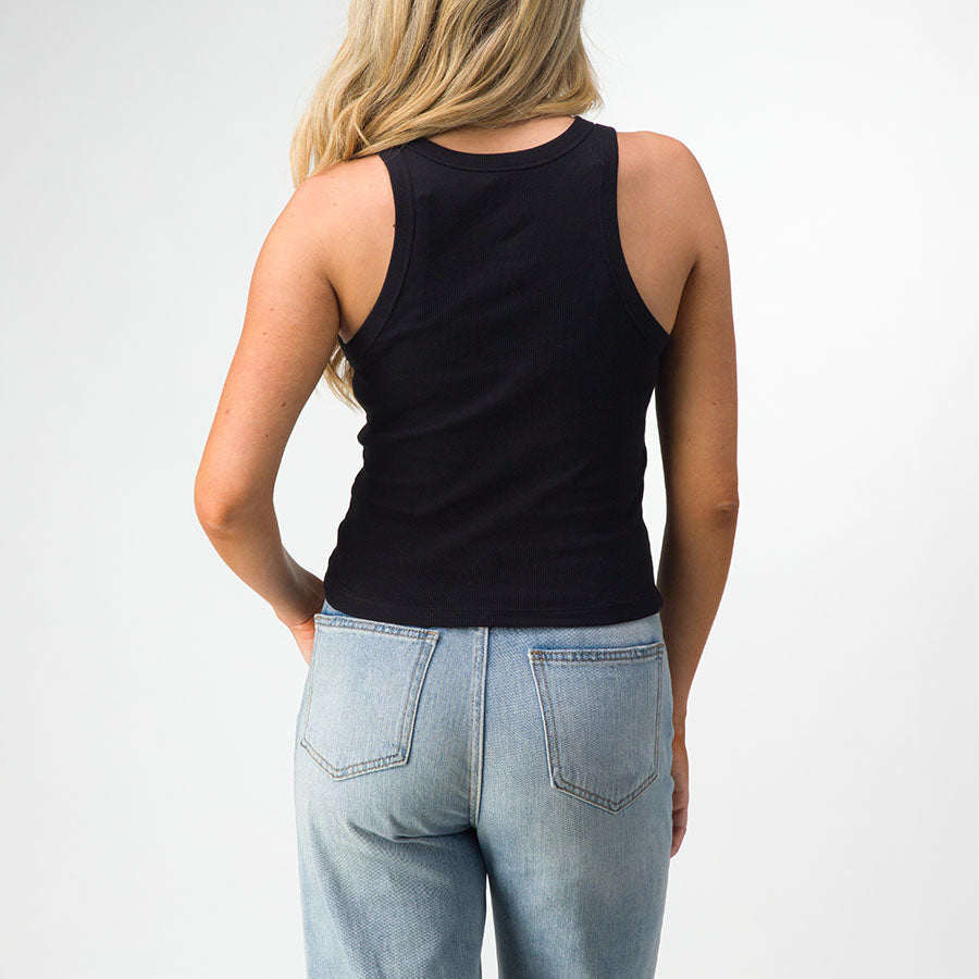 Reef Day Dream Rib Tank - Caviar