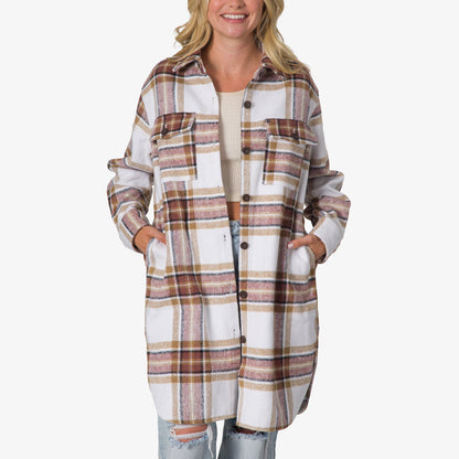 Reef Victoria Shacket - Marshmallow