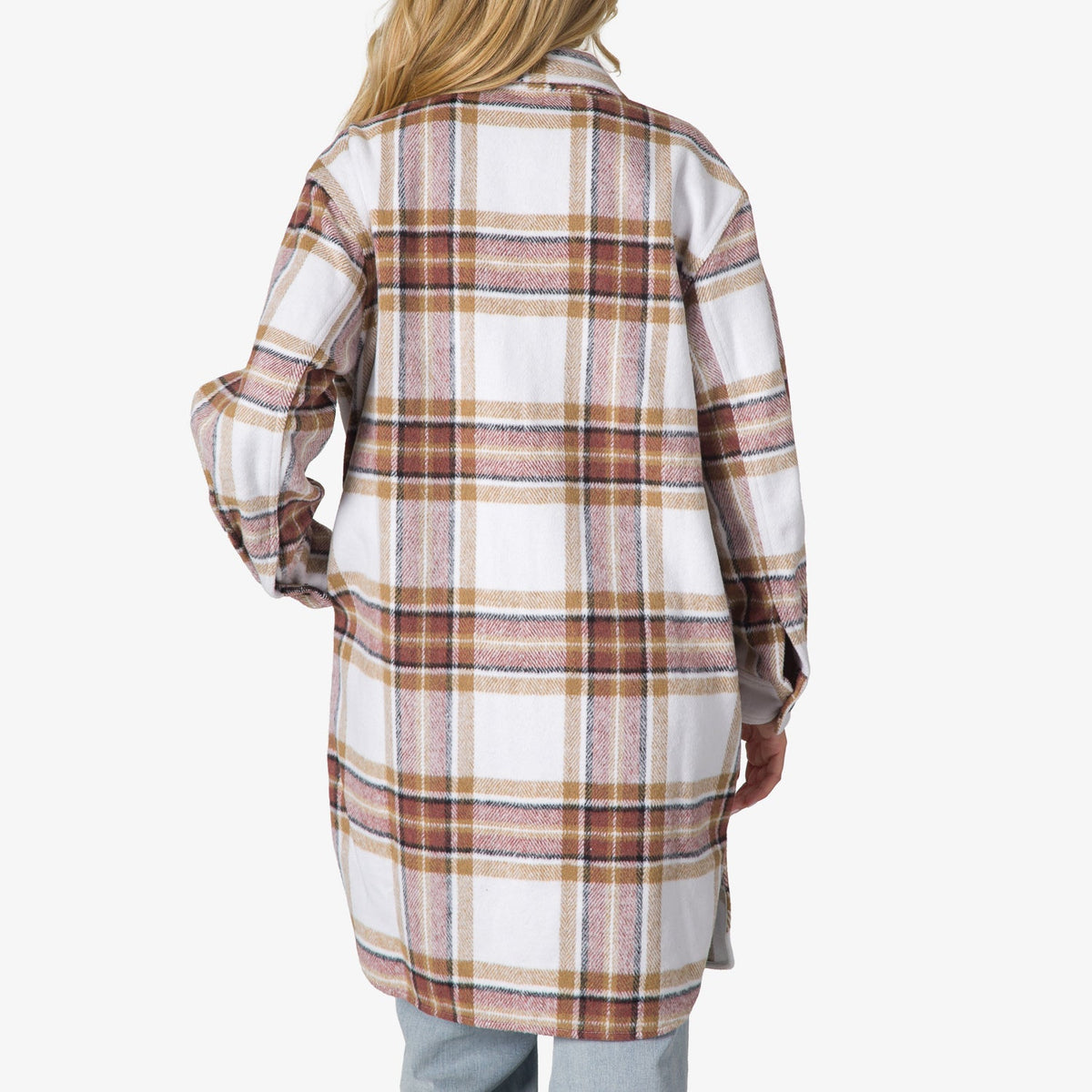 Reef Victoria Shacket - Marshmallow