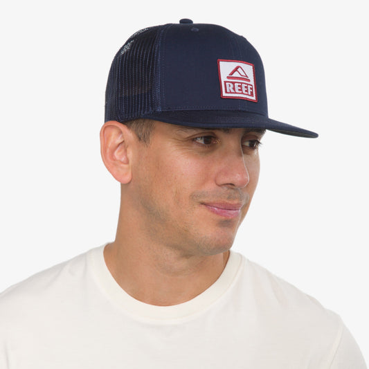 Reef Eades Twill Snapback Hat - Insigna Blue
