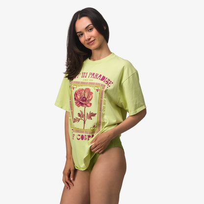 Reef Lost Girls Boyfriend Crew - Mist Green