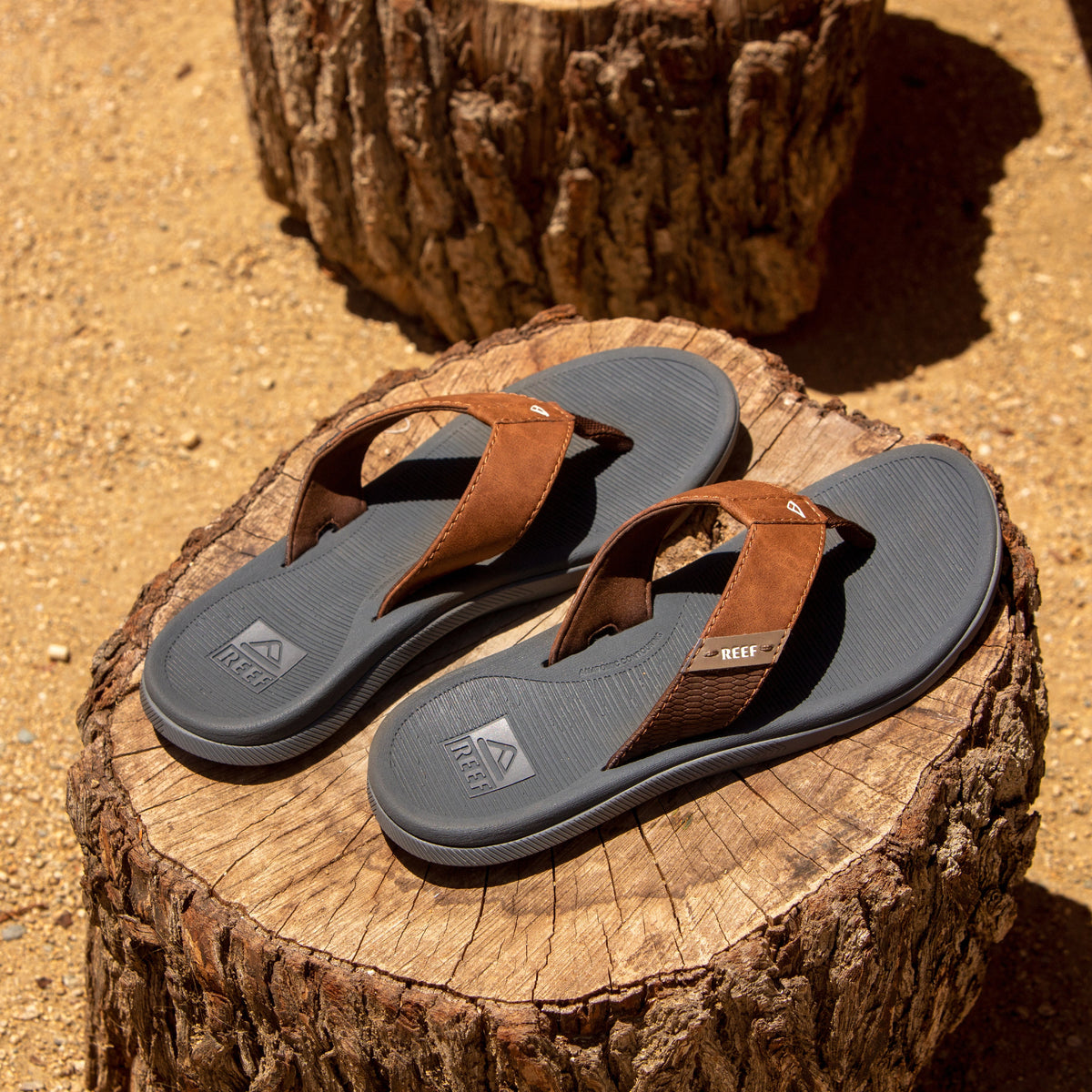 Reef Reef Santa Ana - Grey/Tan