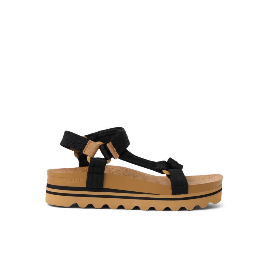 Reef Cushion Rem Hi - Black/Tan