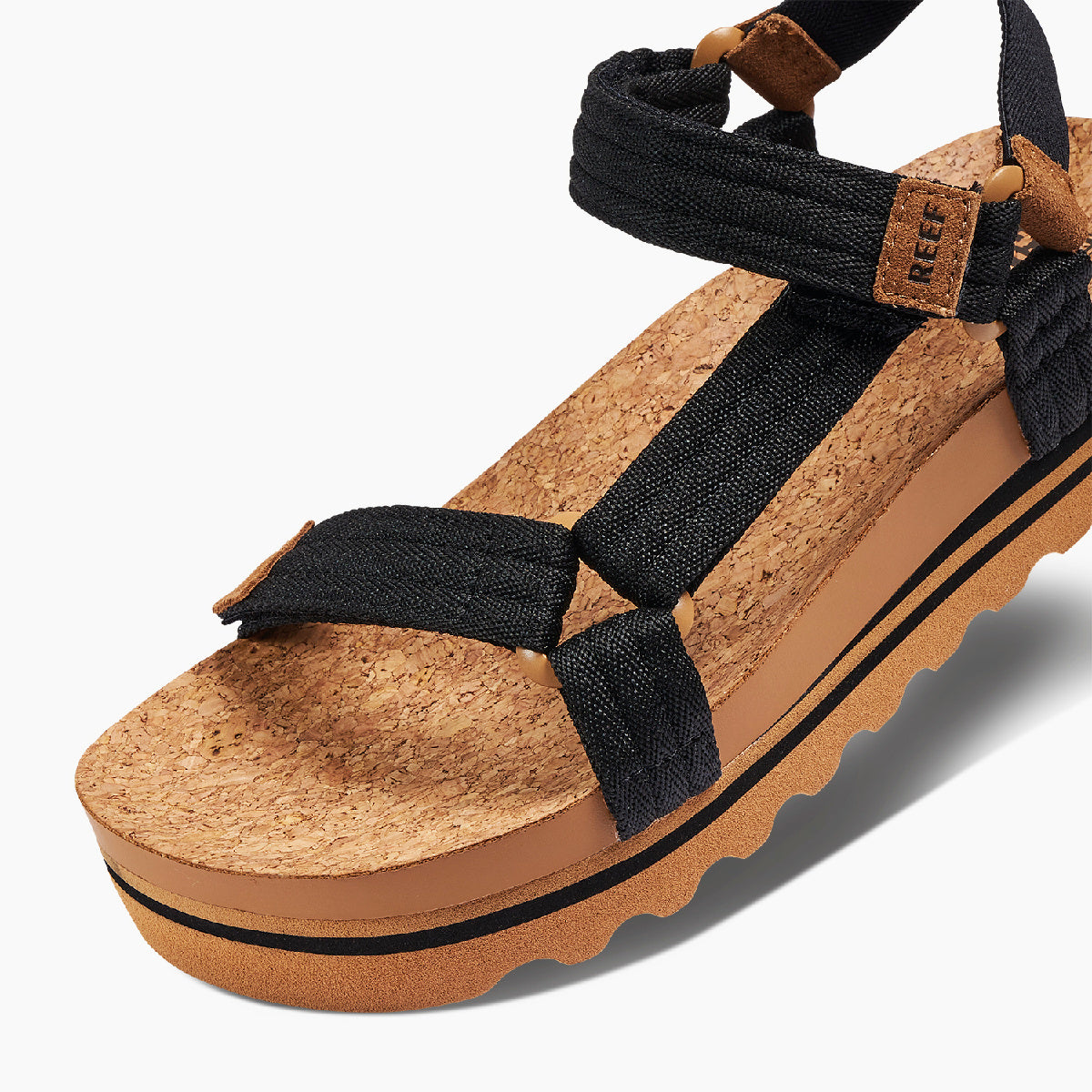 Reef Cushion Rem Hi - Black/Tan