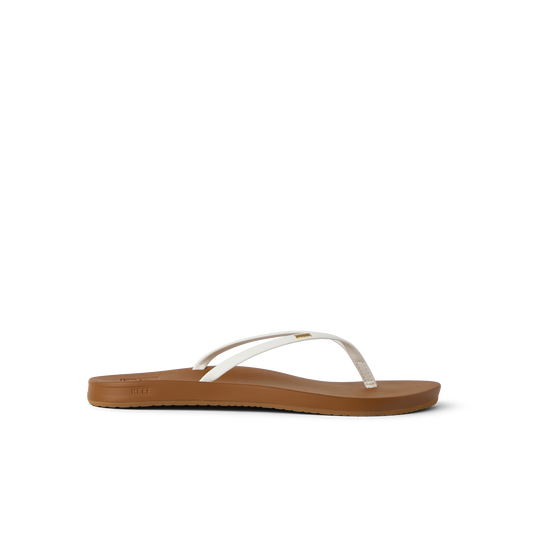 Reef Cushion Slim - White/Tan