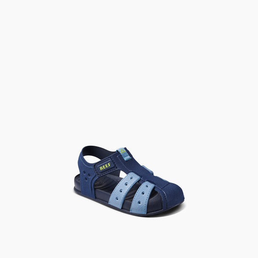 Reef Little Water Beachy - Grey/Ocean/Lime