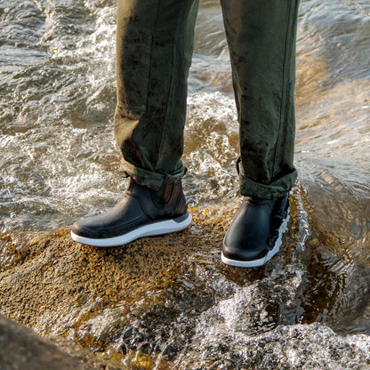 Reef Scallywag - Black/White/Gum