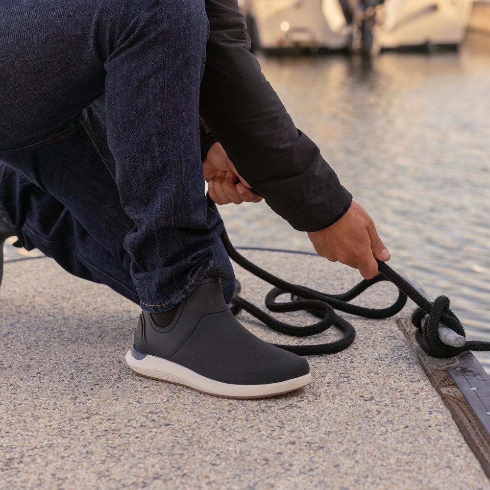 Reef Scallywag - Black/White/Gum