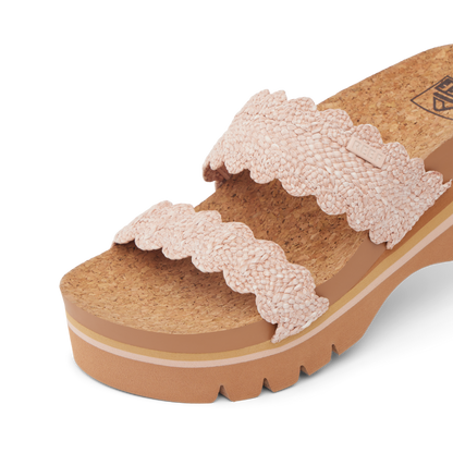 Reef Cushion Vista Higher - Scalloped Rose