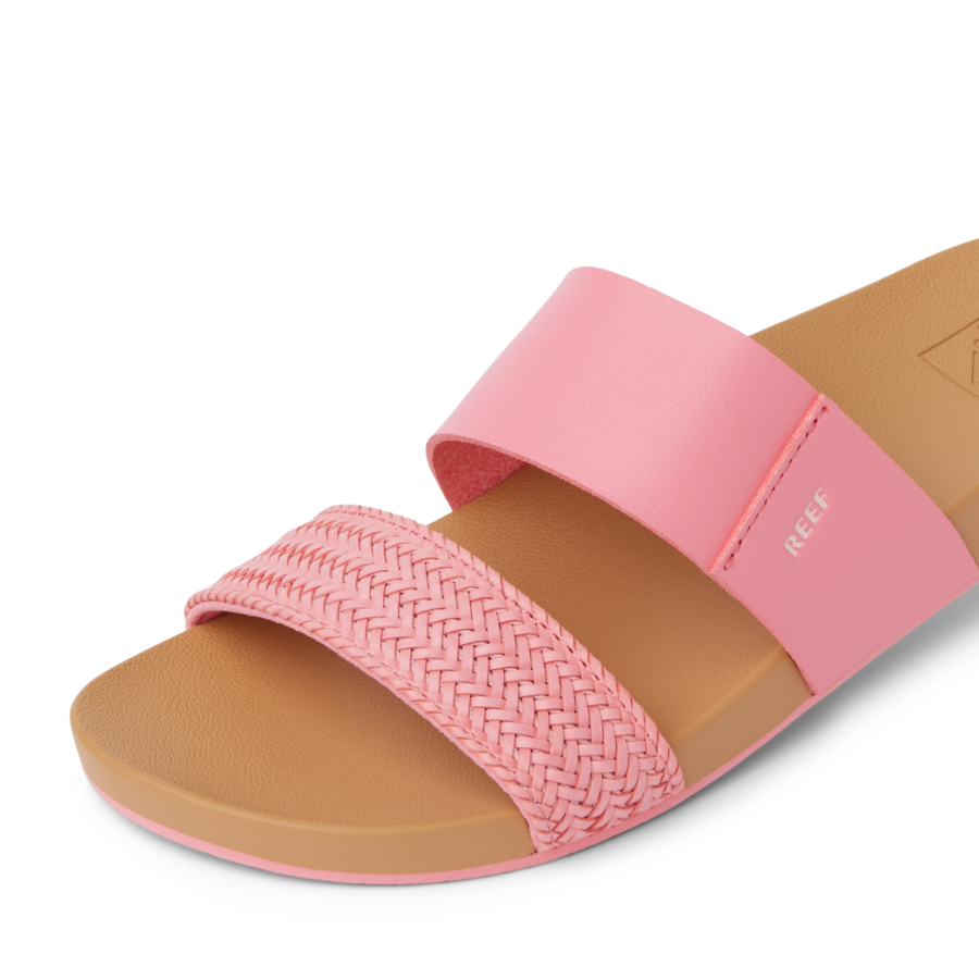 Reef Cushion Vista - Pink Braid