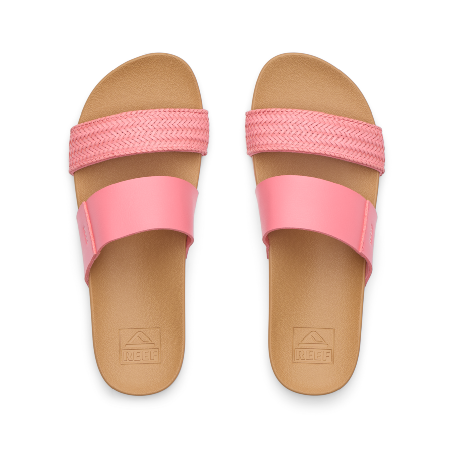 Reef Cushion Vista - Pink Braid