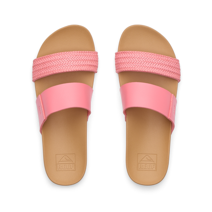 Reef Cushion Vista - Pink Braid