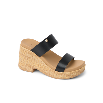 Reef Sunset Ibiza - Black/Raffia
