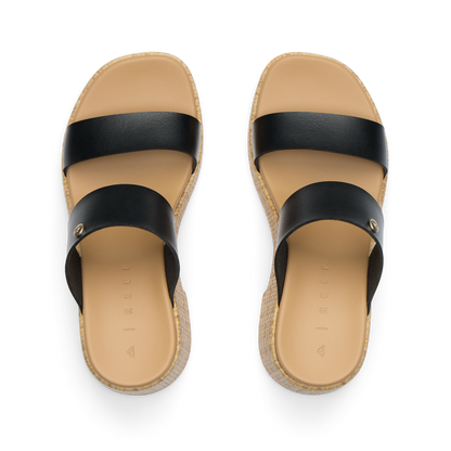 Reef Sunset Ibiza - Black/Raffia