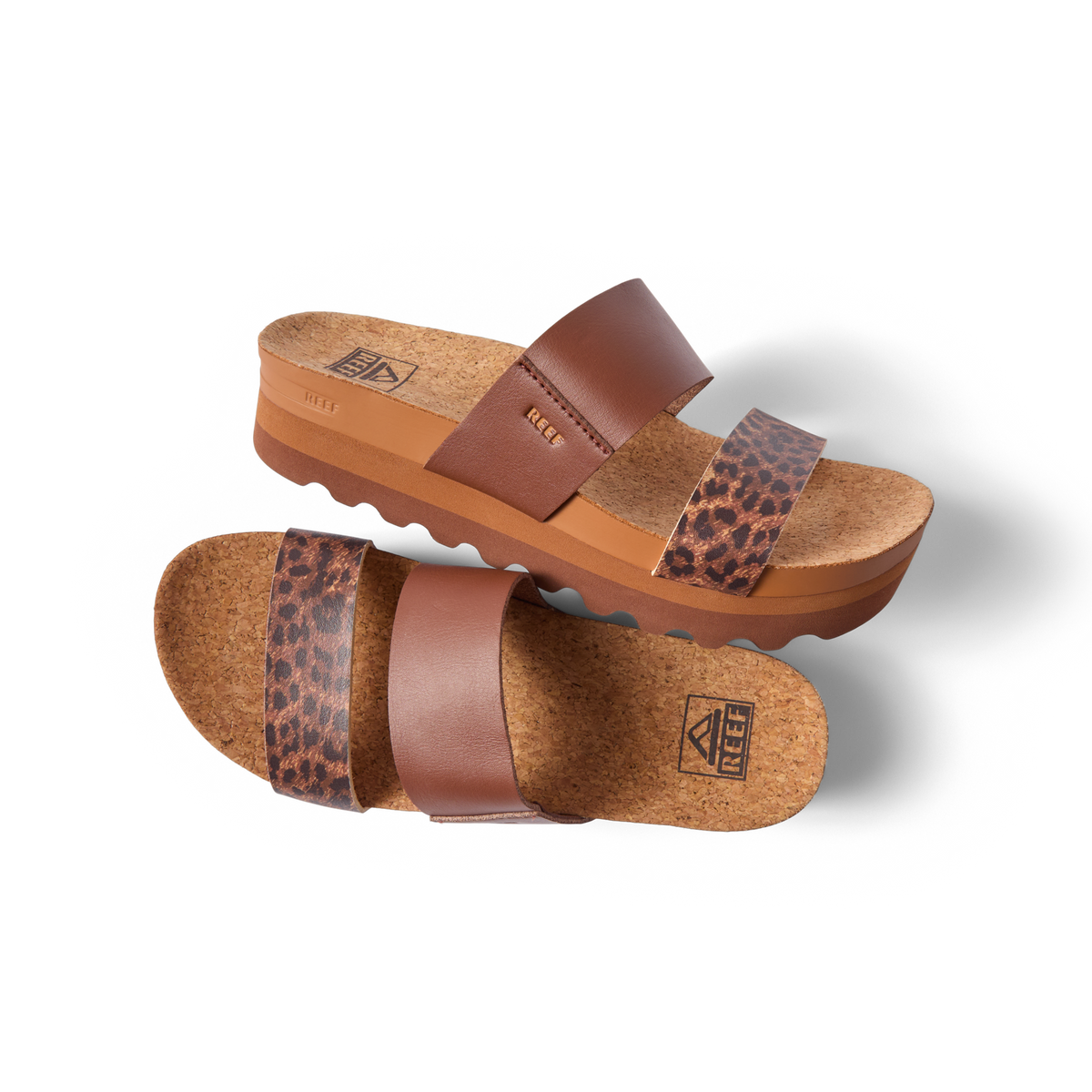 Reef Cushion Vista Hi - Brown/Leopard