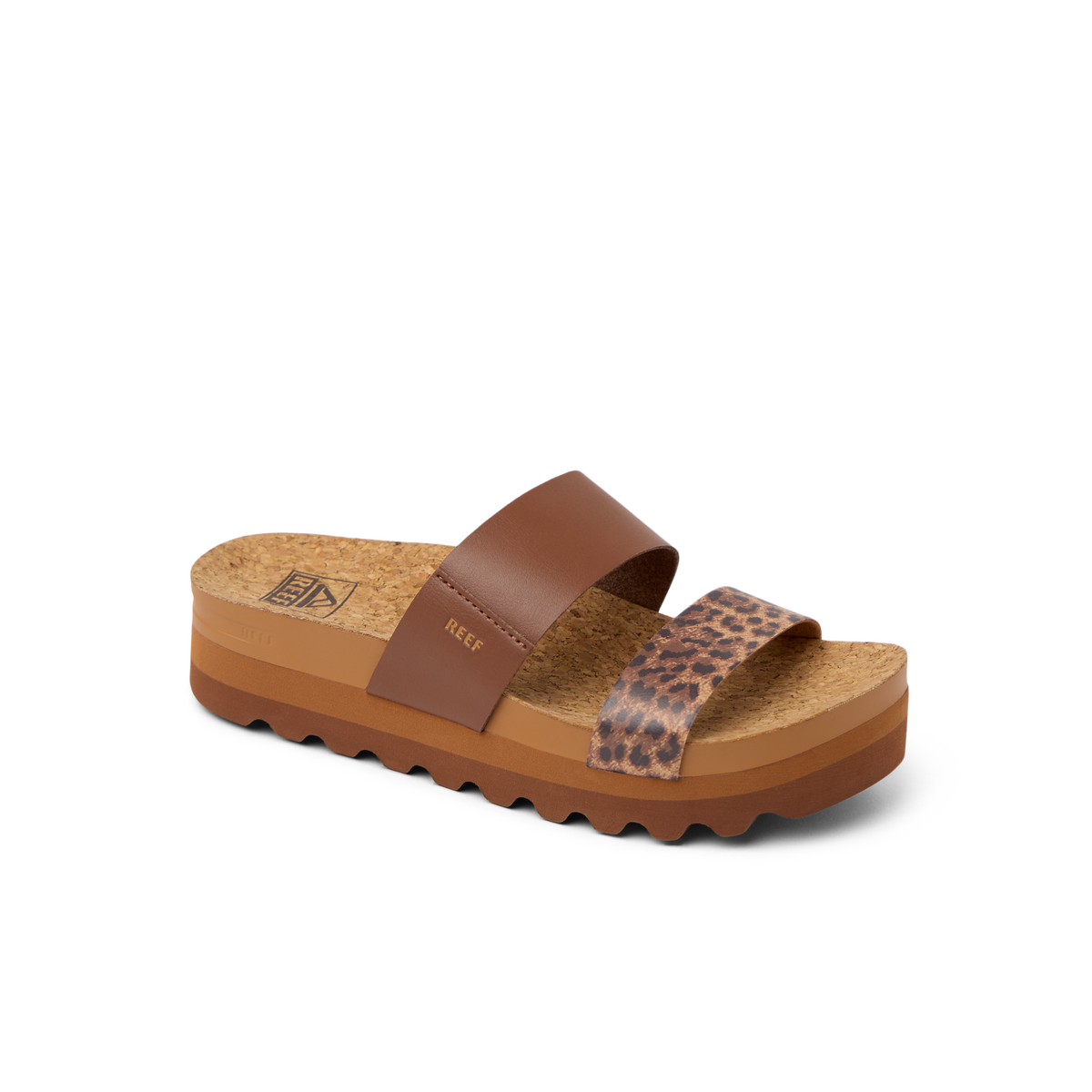 Reef Cushion Vista Hi - Brown/Leopard