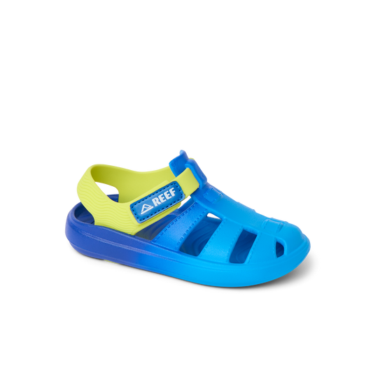 Reef Totally Beachin - Blue Fade/Yellow