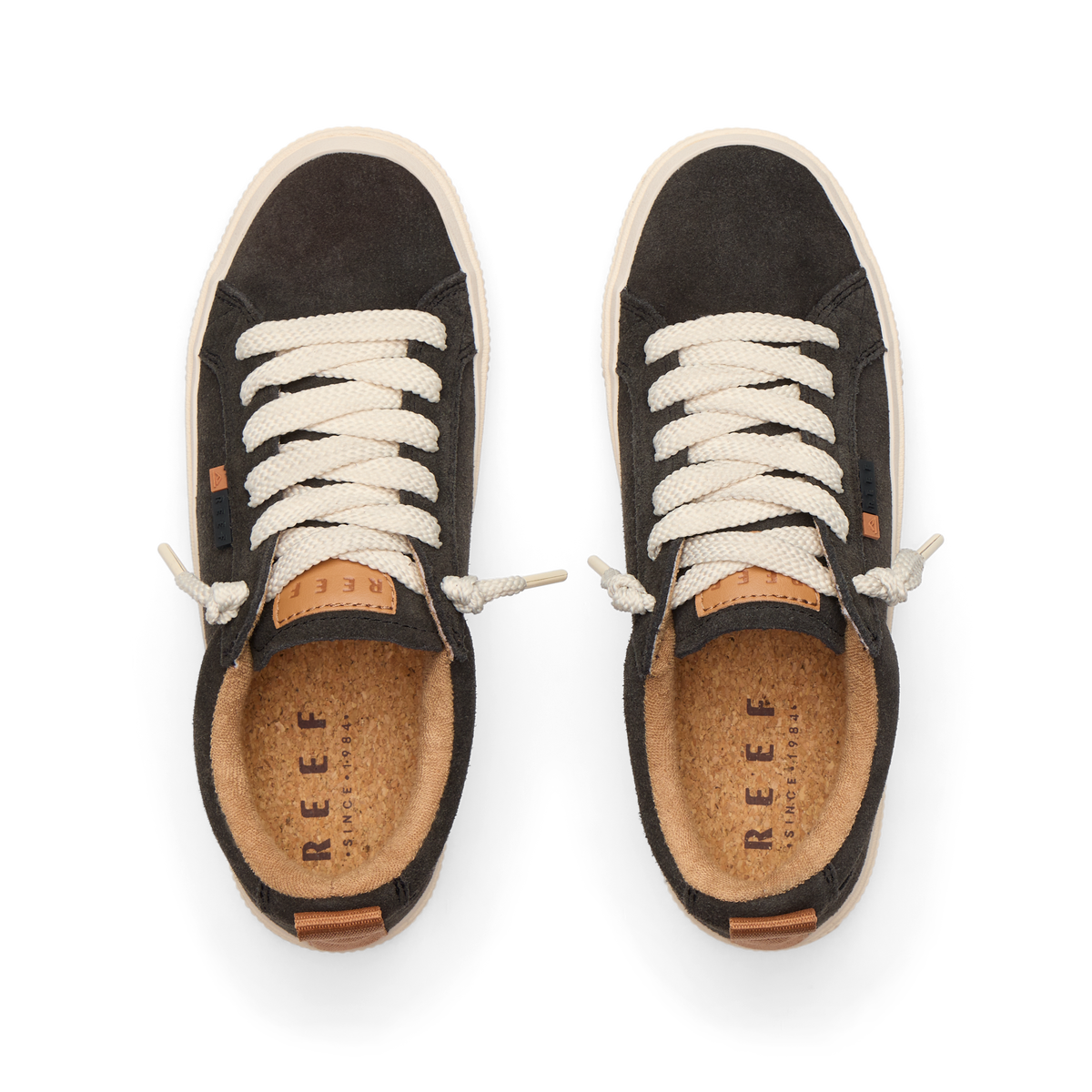 Reef Lay Day Dawn - Charcoal Suede