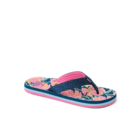 Reef Kids Ahi - Navy Floral
