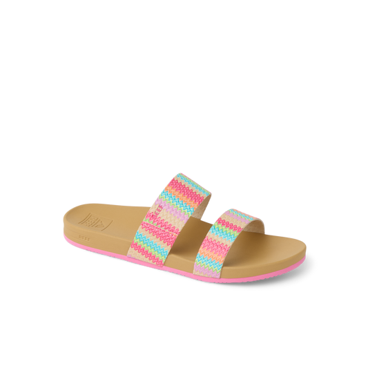Reef Kids Cushion Vista - Pink/Multi Raffia