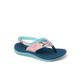 Navy/Aqua Multi