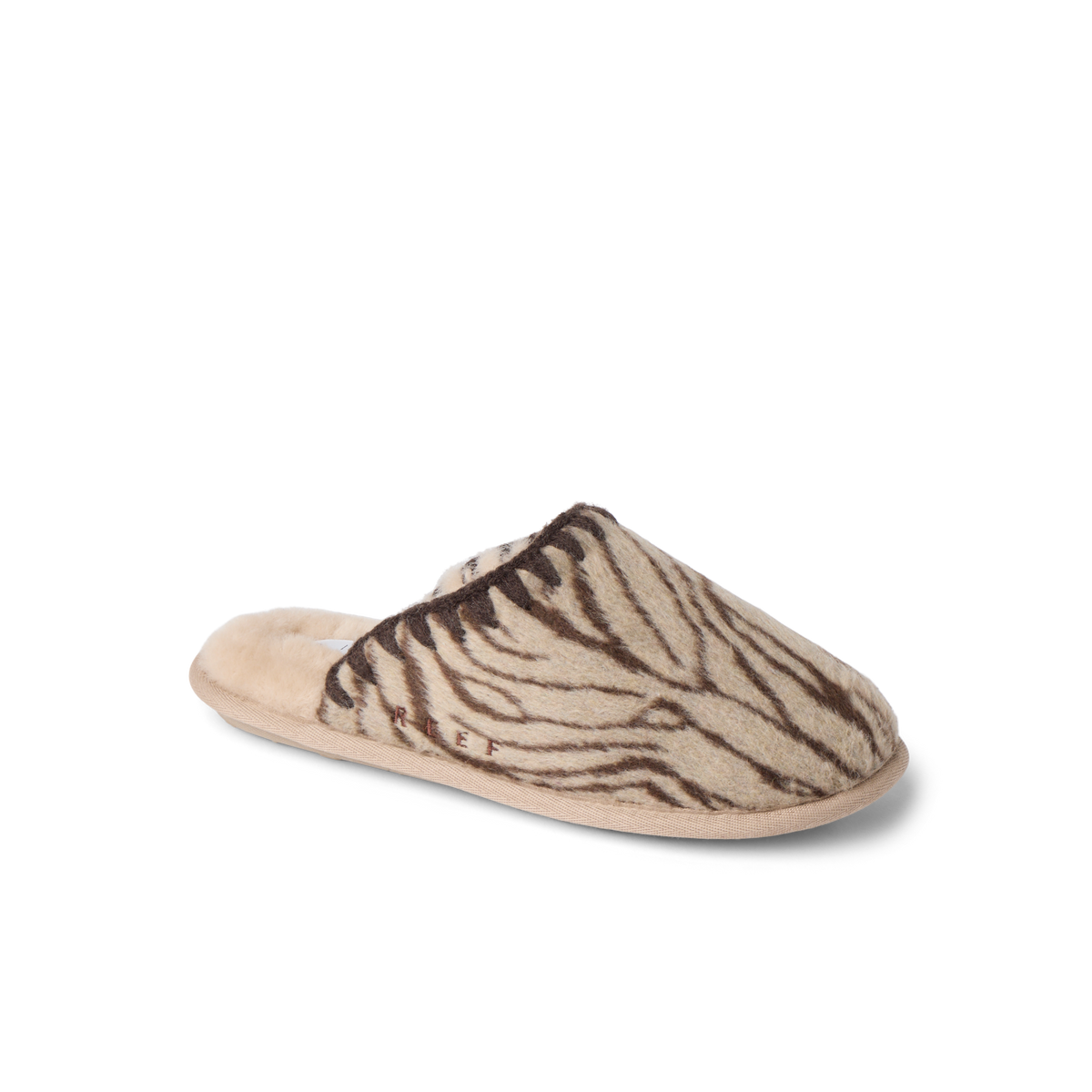 Reef Iryss Slipper - Choco Zebra