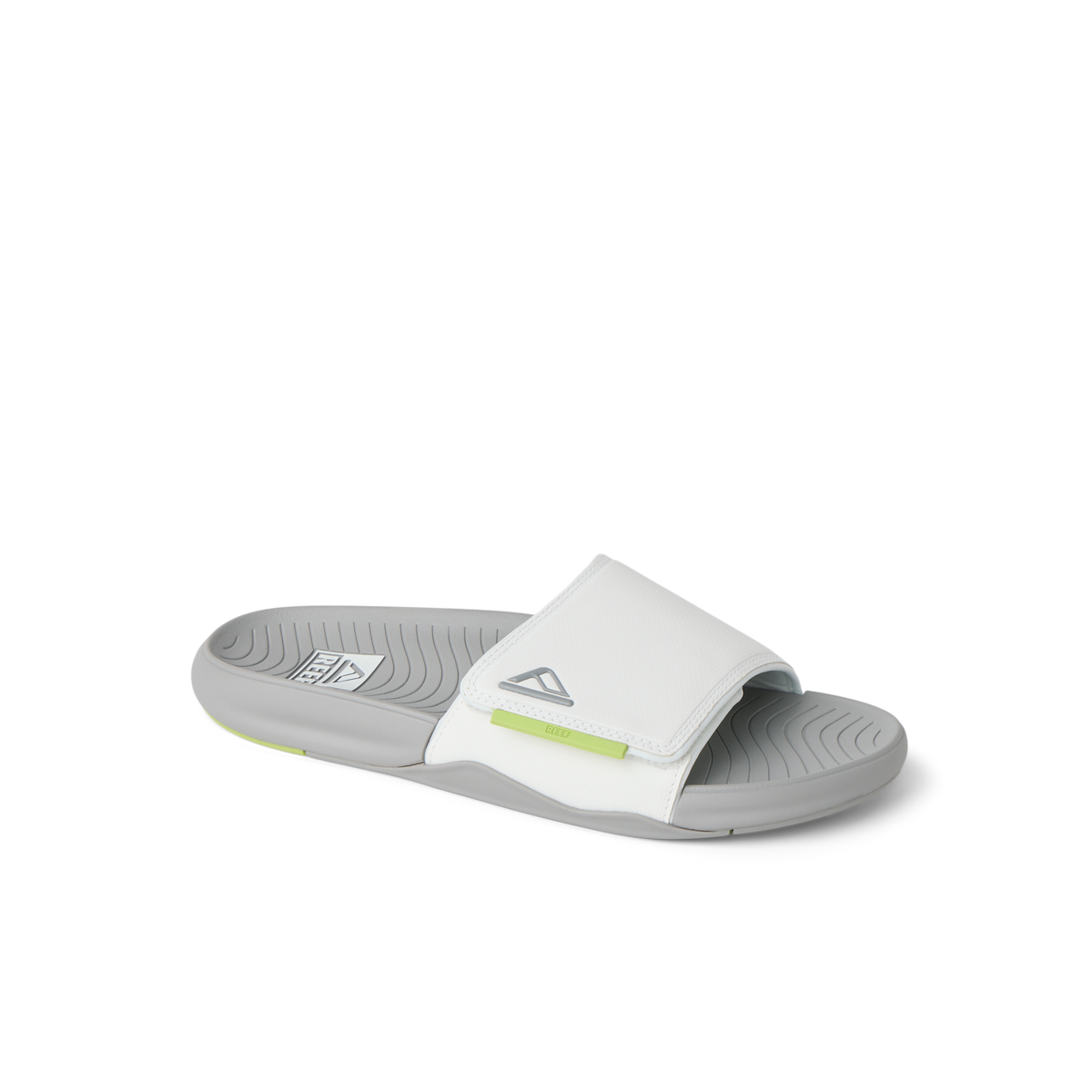 Reef Phantom Slab - White/Grey/Lime