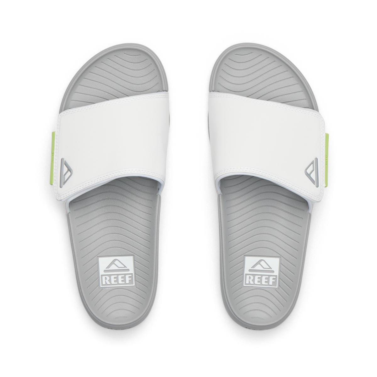 Reef Phantom Slab - White/Grey/Lime
