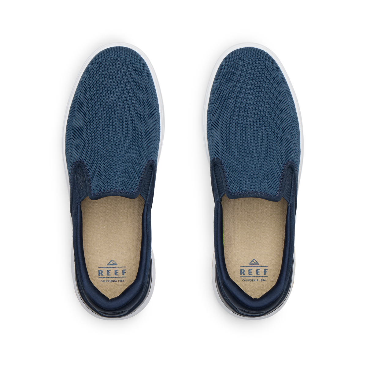 Reef Del Mar Slip On - Navy/White