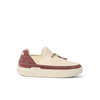 Bone/Burgundy
