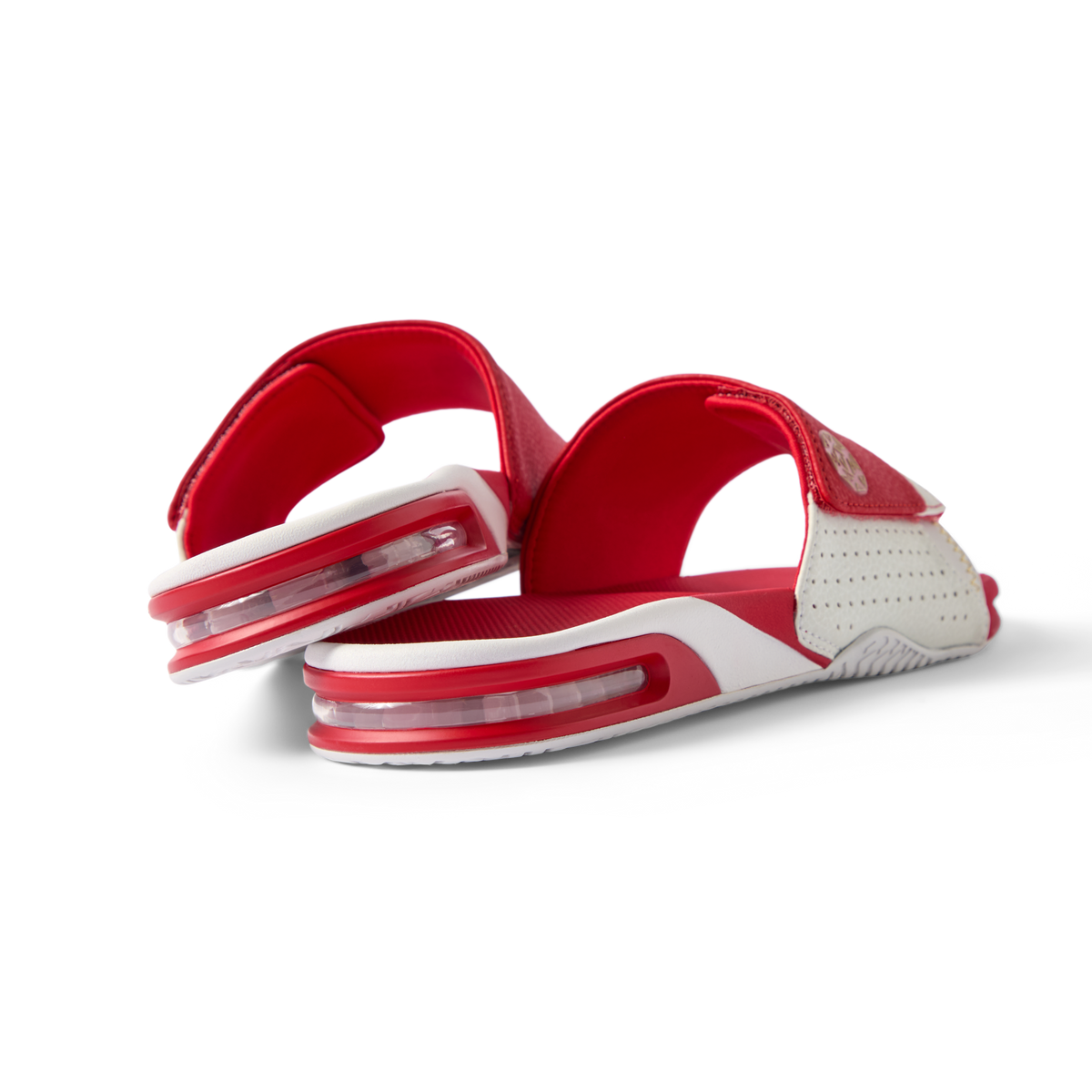 Reef Fanning Slide - Red/White/Gold