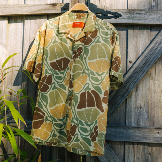 Reef Men's Sullivan's Camp Shirt - Floral Camo - Floral Camo