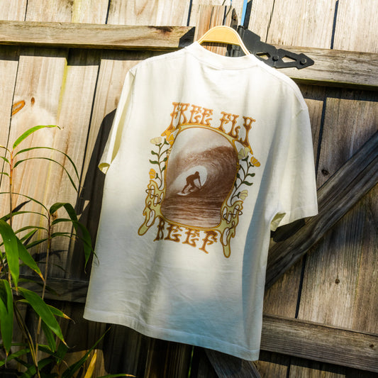 Reef High-Stoke Relaxed Tee - Bone - Bone