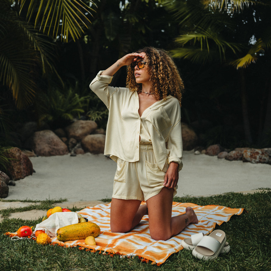 Reef Ellie Short - Misted Yellow Stripe