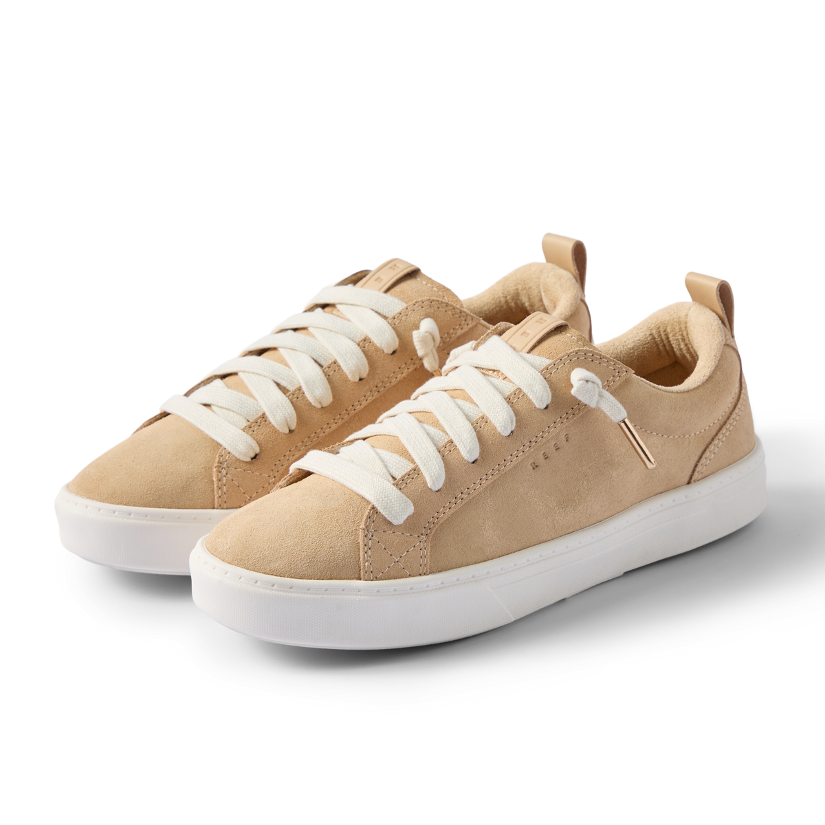 Reef Lay Day Lite - Champagne Shimmer Suede
