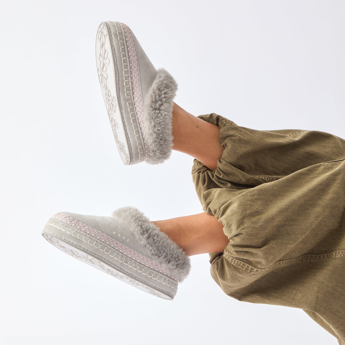 Reef Mikayla Slipper - Grey