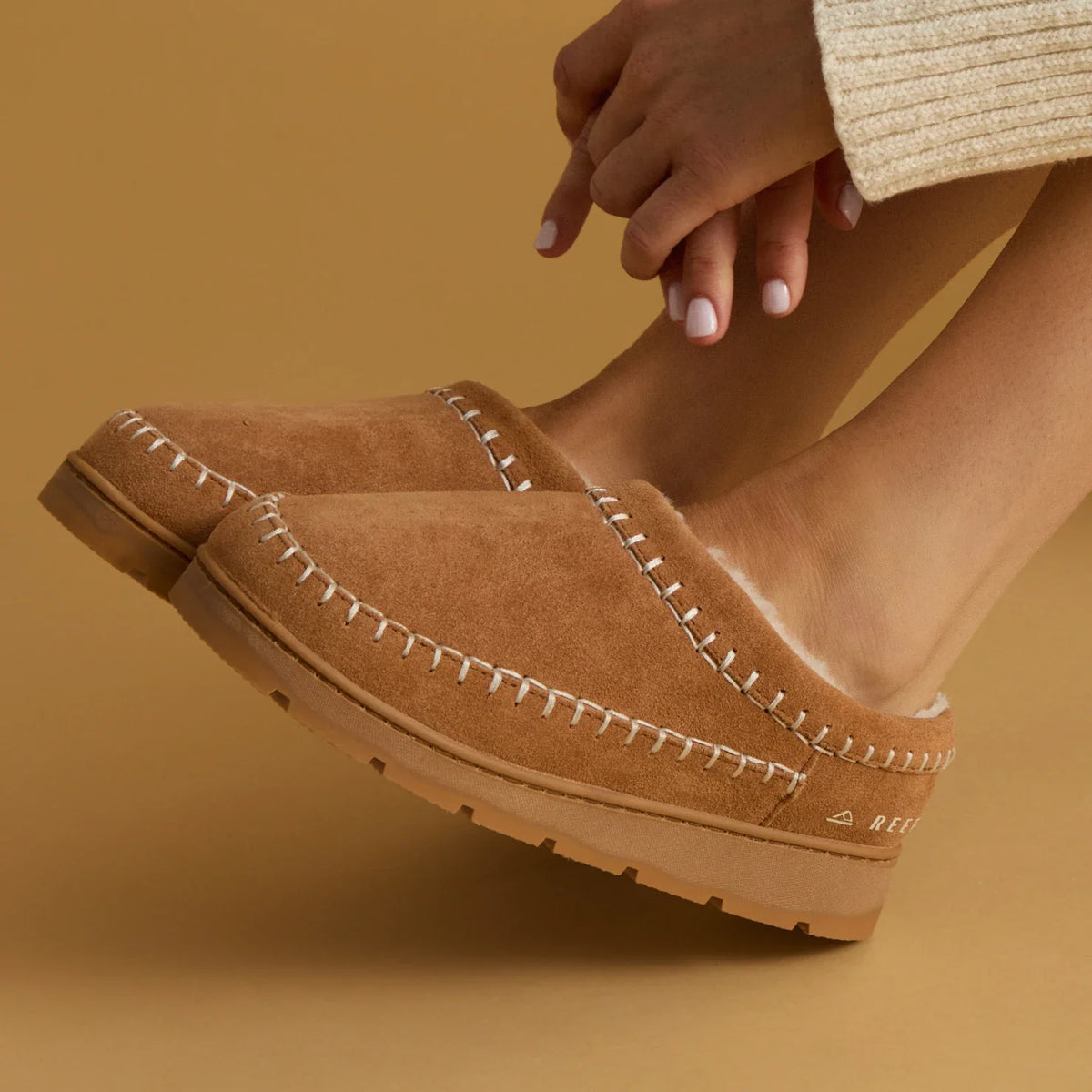 Reef Noa Slipper - Tan
