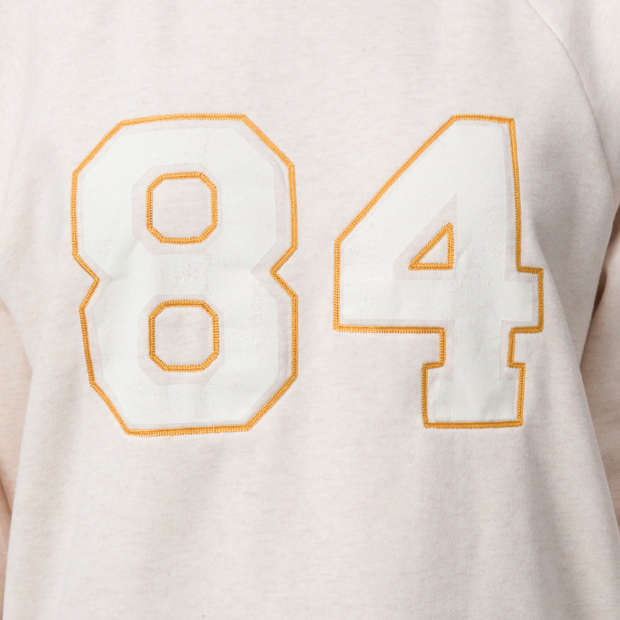 Reef Oversized Raglan Fleece - Oatmeal Heather