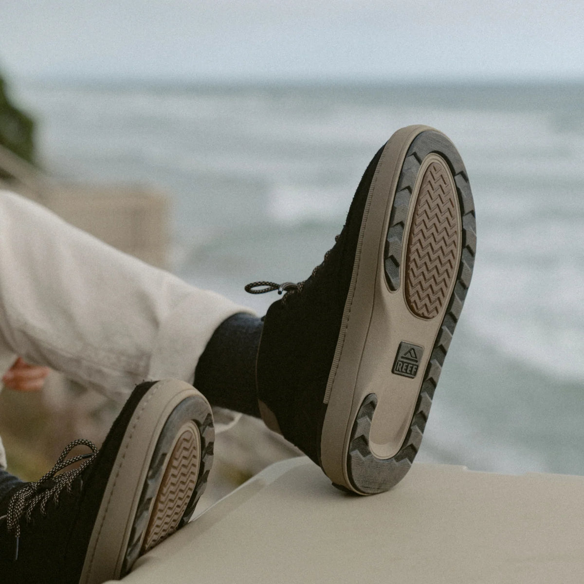 Reef Del Mar Reserve - Black/Tan