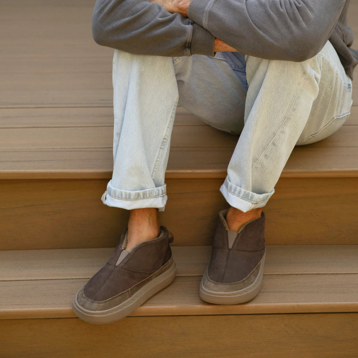 Reef Rambler Hi - Chocolate/Fossil