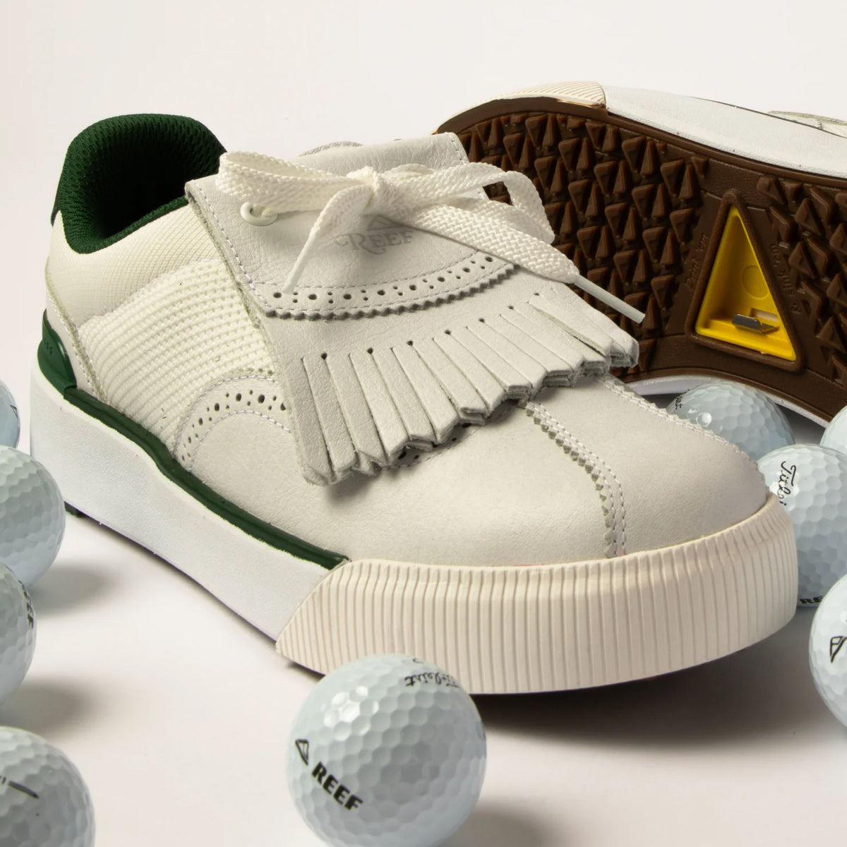 Reef Onshore Pebble - White/Green