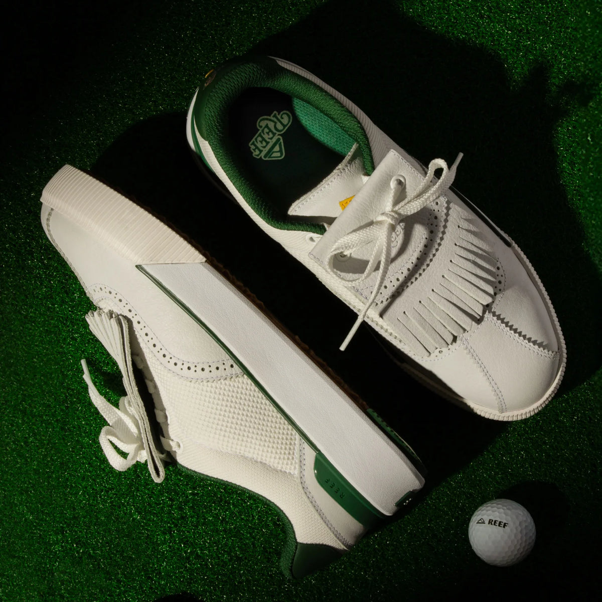 Reef Onshore Pebble - White/Green
