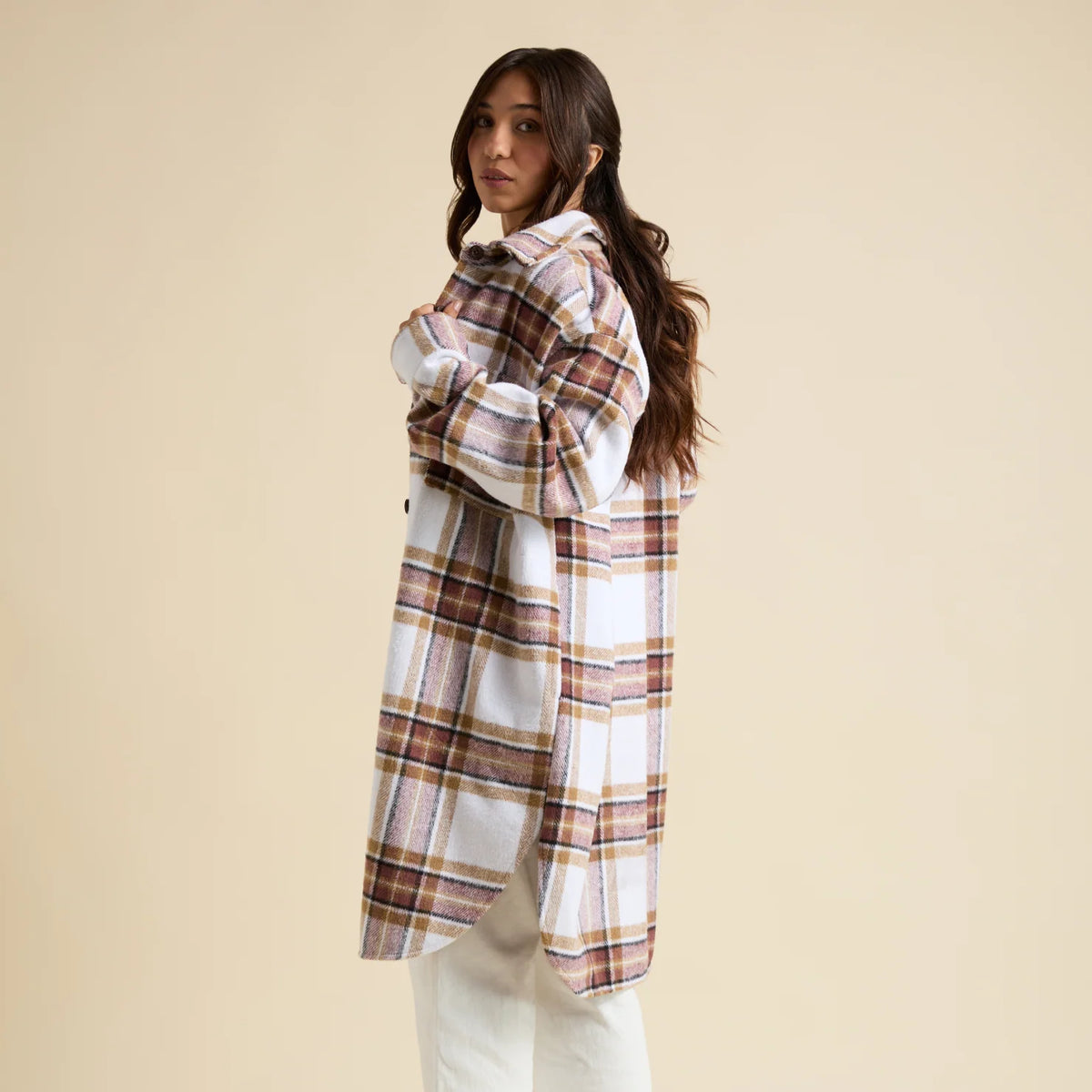 Reef Victoria Shacket - Marshmallow