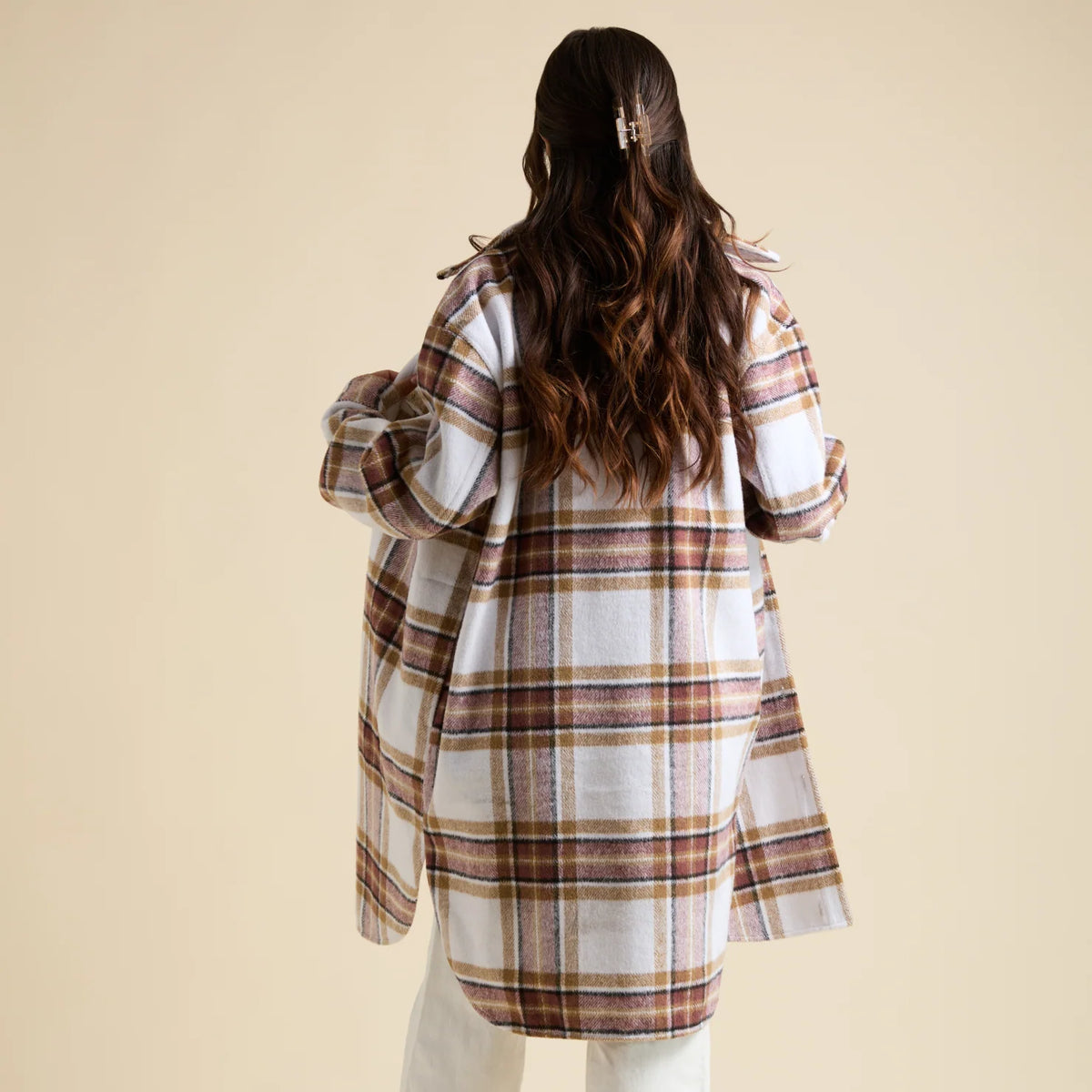 Reef Victoria Shacket - Marshmallow